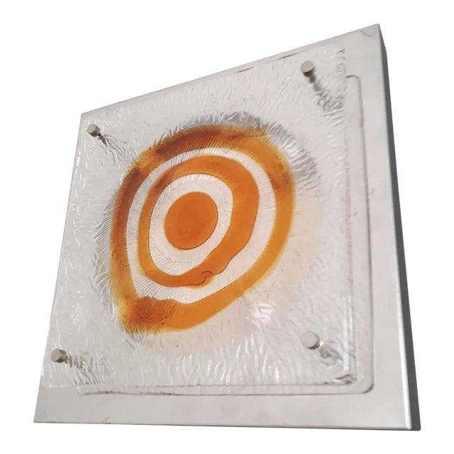 Mid 20th Century Mazzega Sconce For Sale