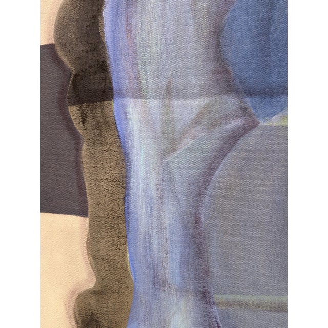 Max Manning “Untitled (CVS152)” Contemporary Blue and Pink Geometric Abstract Painting, 2018 For Sale - Image 9 of 9