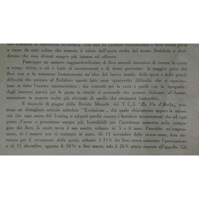 Bond Opera Cartographic, International Atlas of the Italian Touring Club with Dedication by Benito Mussolini, Italy 1927, Set of 9 For Sale - Image 9 of 18