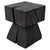 Sculptural Hardwood Side Table by Logniture For Sale - Image 10 of 10