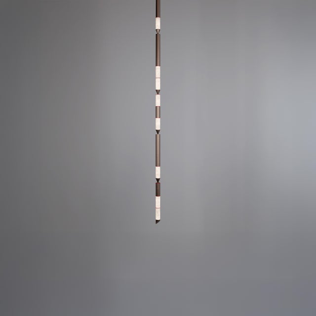 Gwen LED Single Ceiling Pendant Config 2 from Ovature Studios For Sale - Image 4 of 9