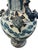 Chinese Hand-Painted Antique Chinese Blue Celadon Ceramic Vase With Figures, Turtles For Sale - Image 3 of 11