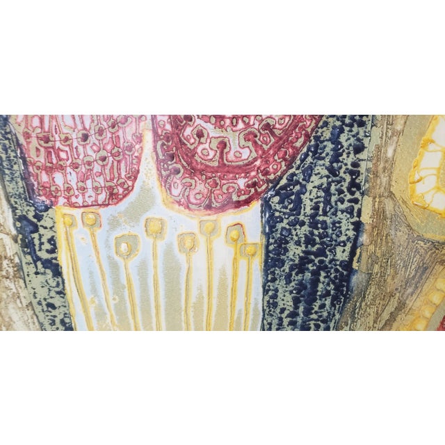 Mid Century Modern "Family Group" Etching With Aquatint 1970 For Sale - Image 10 of 12