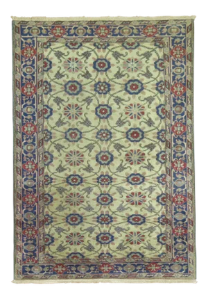 Traditional 20th Century Turkish Rug, 3'11'' X 5'9''