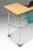 Mid-Century Modern Industrial Writer's Desk / Computer Desk W/ Adjustable Height Desk Top in Chrome & Metal, Usa, C. 1970s For Sale - Image 14 of 18