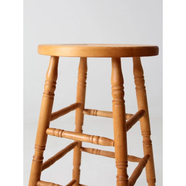 Vintage Union City Chair Co Stool For Sale - Image 6 of 12