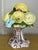 Italian Vintage Italian Hand Painted Centerpiece Majolica Lemon Pedestal For Sale - Image 3 of 9