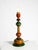 Wood , Large 1980s Table Lamp Made of Colorful Stained Pine Wood For Sale - Image 7 of 18