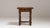 1970s French Chestnut Brown Oak Side Table with Single Drawer For Sale - Image 15 of 15