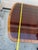 Late 20th Century Ethan Allen Inlaid Mahogany Pedestal Base Dining Table With Leaves For Sale - Image 11 of 18
