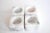 Vintage White Marble Napkin Rings - Set of 4 For Sale - Image 4 of 9