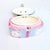 Cookie Tin in Floral Porcelain, 1920s For Sale - Image 12 of 16