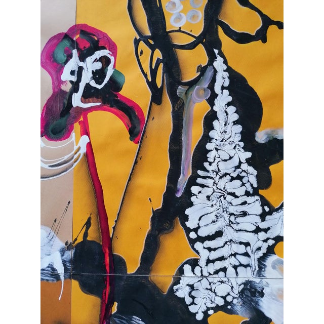 Stefano Mazzolini, Zooe, 2017, Acrylic on Paper For Sale - Image 11 of 18