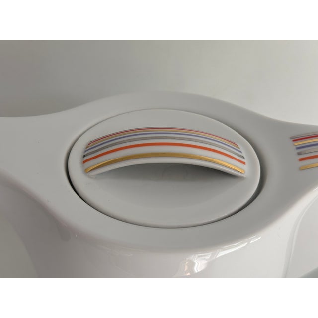 2000 - 2009 Yono Cyrrus Tea Pot by Robin Platt Und Cairn Young for Rosenthal Studio Linie, Germany, 1990s For Sale - Image 5 of 8