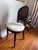 Fabulous Italian vintage grotto shell back chair. Beautiful hand carved shell back with sinuous lines from the front...