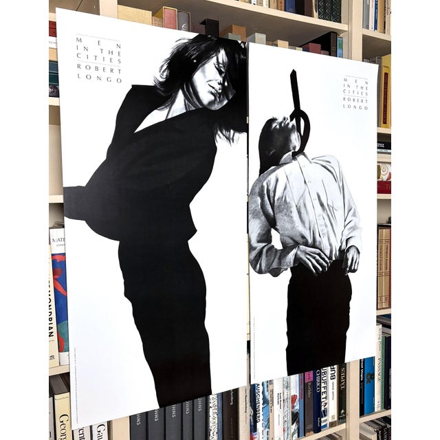 Realism Robert Longo Gretchen & Eric From Men in the Cities Original 1991 Act Up / Amenesty International Posters --Set of 2 For Sale - Image 3 of 9