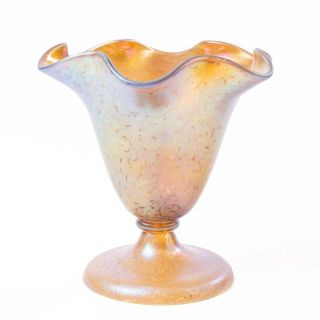 1920s Loetz Candia Papillon Vase, Czechoslovakia For Sale - Image 4 of 9