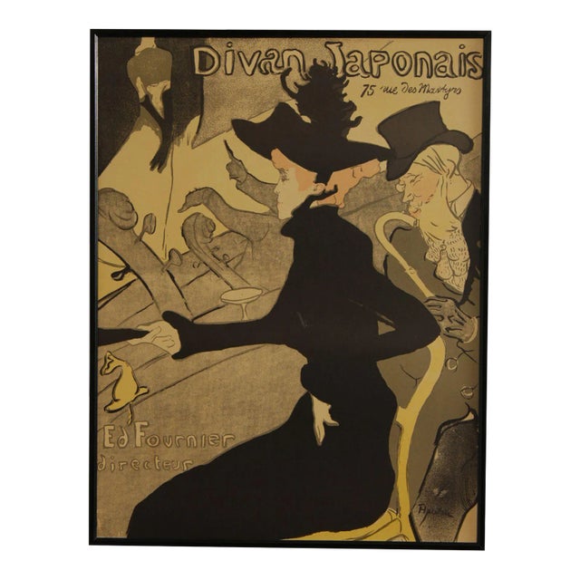 Henri De Toulouse-Lautrec Divan Japonais Fine Art Print For Sale