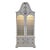 French Country Rare John Widdicomb Bonnet Top Cabinet With Speckled Finish For Sale - Image 3 of 16