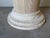 Vintage Coastal Coquina - Coral Stone & Rattan Pedestal Dining Table Base For Sale In Miami - Image 6 of 12