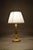 19th Century Ormolu Gilt Bronze Table Lamp with Pleated Shade For Sale - Image 6 of 11