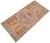 1970s Small Rug, Entryway Rug, Bath Mat, Kitchen Decor, Turkish Rug, Doormat 1'10" X 3'10" For Sale - Image 4 of 18