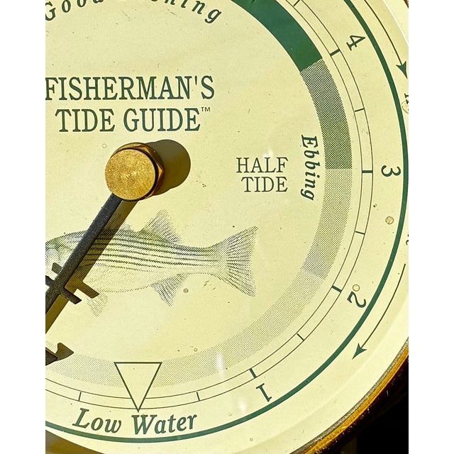 Metal 1980s The Downeaster Fishing Barometer "Freshwater Series" , 3003 For Sale - Image 7 of 13