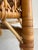 1970s 1970s Rattan Chair With Patterned Cushion For Sale - Image 5 of 7
