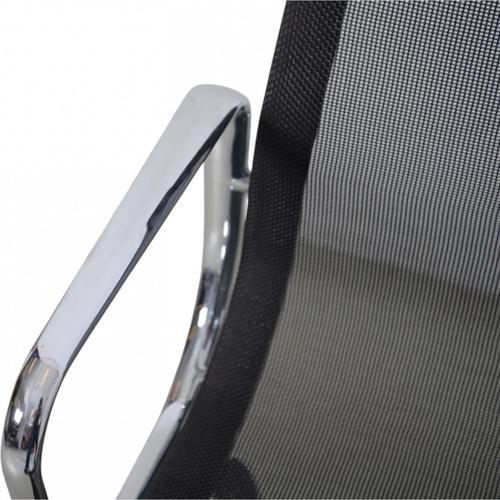 Vintage EA-117 Office Chair in Black Mesh by Charles Eames, 2000s For Sale - Image 4 of 16