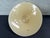 Vintage Art Deco Ivory Opalescent Ribbed Glass Pendant Light Shades, Three-Chain Ceiling Fixture Shades - a Pair For Sale - Image 11 of 12