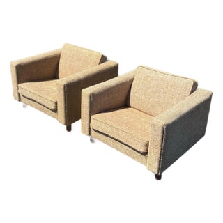 Vintage 1960s Hans Wegner Ge 300 Lounge Chairs for Getama, Denmark For Sale