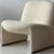 c. 1970s. Netherlands. Price is for the set. Contact us if you’d like to purchase a single item. White lambchop upholstery...