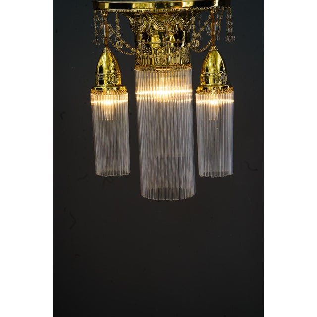 Art Nouveau Ceiling Lamp, Vienna, 1908 For Sale - Image 10 of 18