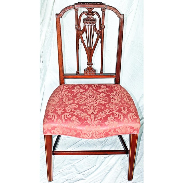 1970s Hickory Co. Mt Vernon Mahogany Dining Chairs Set of 6 Chairish