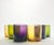Artland “Iris” 6 Colorful Blown Old Fashioned Tumbler Drinking Glasses 4” 16oz Excellent condition. No chips, cracks, or...