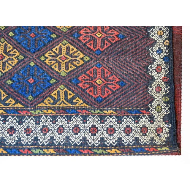1940s Early 20th Century Shahsevan Saddle Bag For Sale - Image 5 of 10