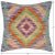 Tribal Turkish Etsuko Hand Woven Kilim Throw Pillow For Sale - Image 4 of 5