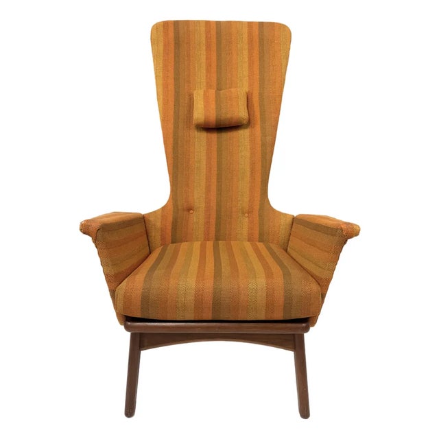 Adrian Pearsall High Back Lounge Chair, Model 1548-C For Sale