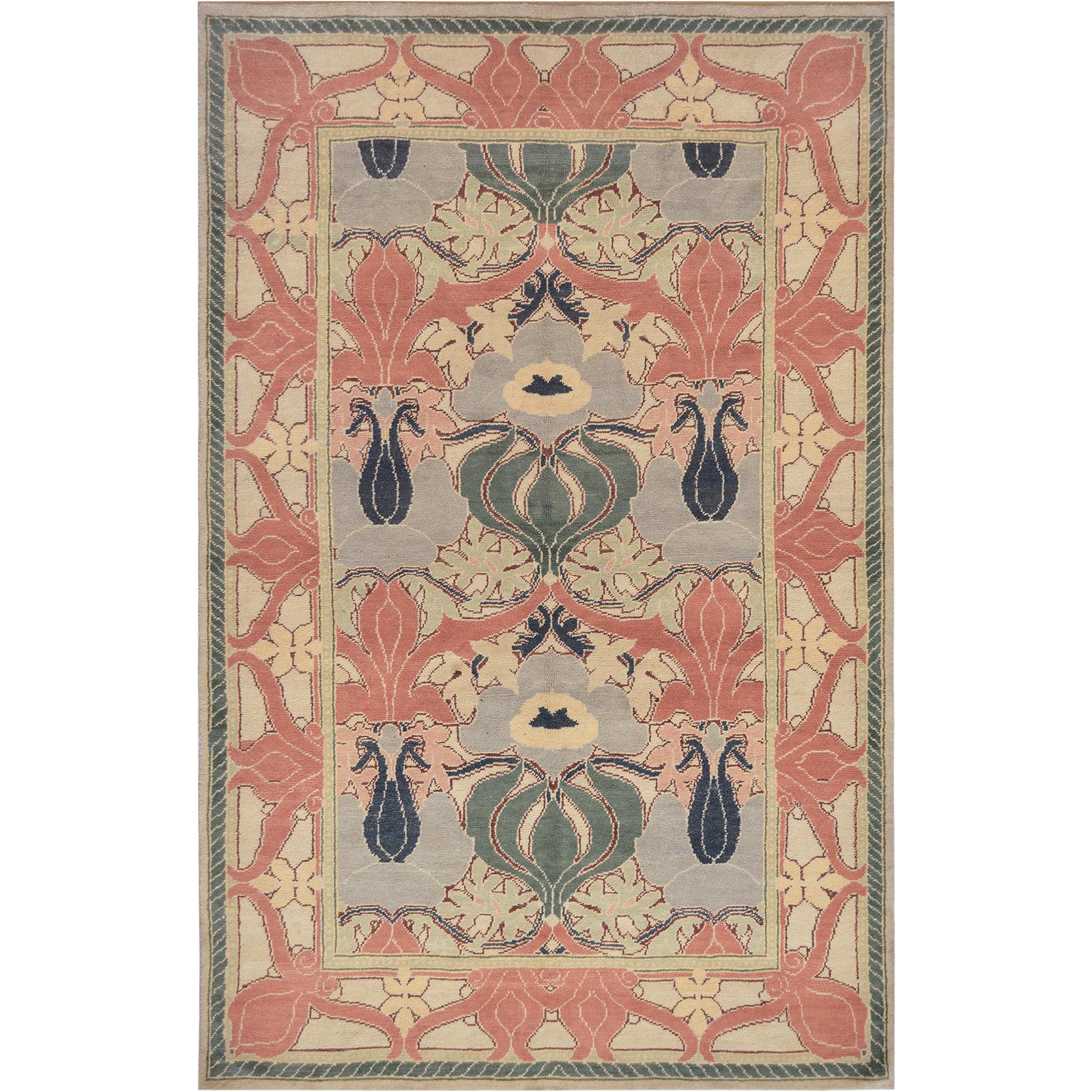 Mansour Fine Handmade Arts&Crafts Rug Chairish