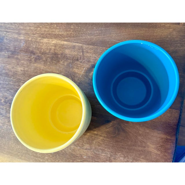 Shabby Chic Mid 20th Century Germany Pottery Pots For Sale - Image 3 of 12