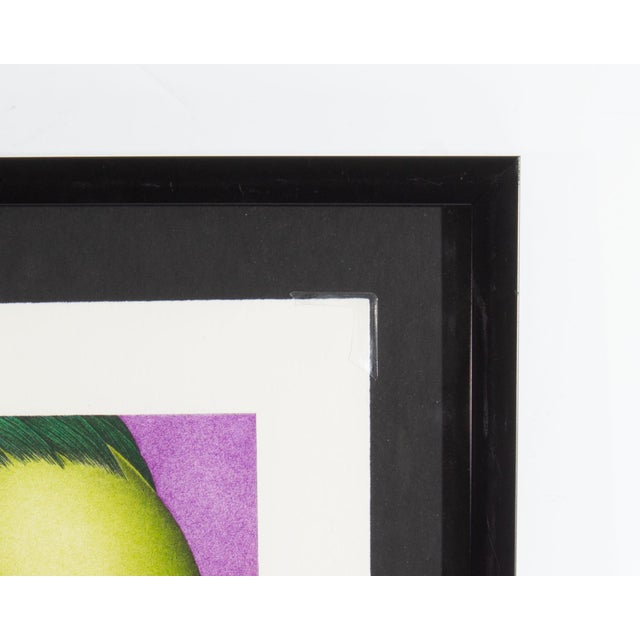 Contemporary 1993 “Hummingbird” Lithograph by Robert Lostutter For Sale - Image 3 of 8