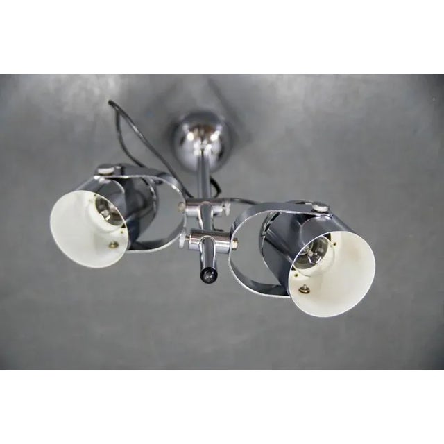 Ceiling Light with Adjustable Shades from Indra, 1970s For Sale - Image 4 of 9