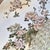 Cream Large Meiji Japanese Satsuma Moriage Charger with Peacocks and Wisteria For Sale - Image 8 of 11