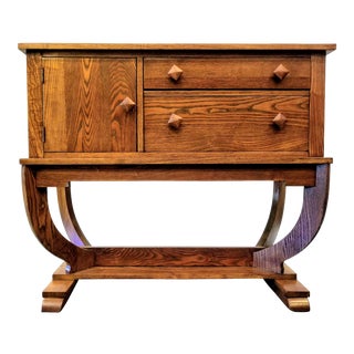 Sideboard / Buffet : Storybook / Village Haus / Art Deco / Art Moderne For Sale