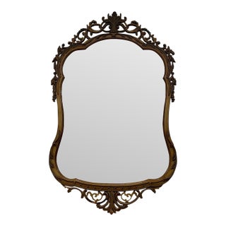 Vintage Louis XV–Style Rococo Revival Mirror For Sale