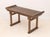 Asian Modern Wood Console Table For Sale In New York - Image 6 of 10