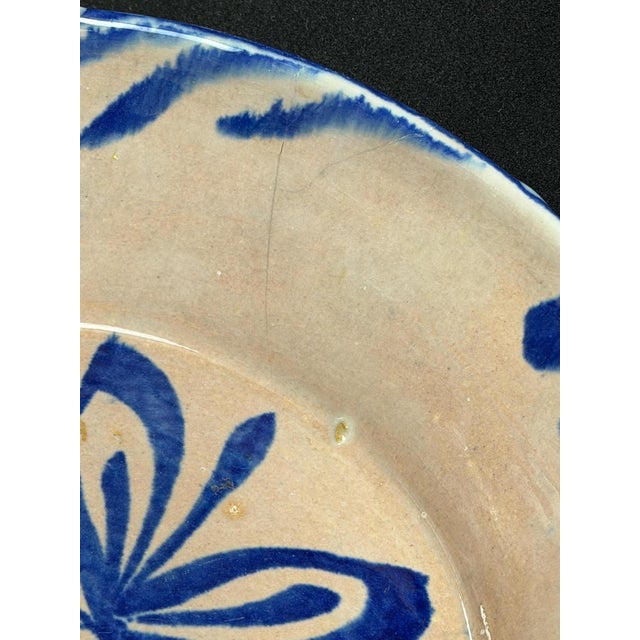Blue Antique Fajalauza Granada Blue and White Bowls, 1890s, Set of 3 For Sale - Image 8 of 10