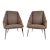 Thayer Coggin Origami Accent Chairs - a Pair For Sale