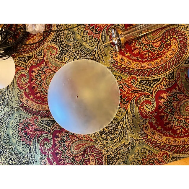 J Robert Scott Crystal Rod Chandelier, Oah With Canopy & Stem For Sale - Image 4 of 4