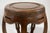 Vintage Asian Carved Wood Garden Stool For Sale - Image 10 of 11